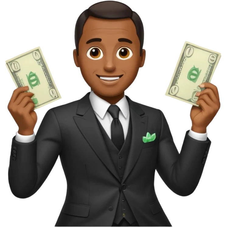 diddy spreading money emoji