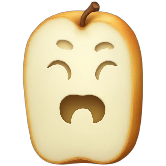 Pomme de pain emoji