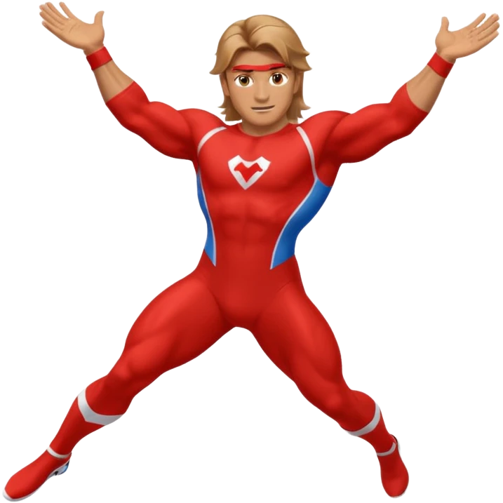 Fabio flying emoji