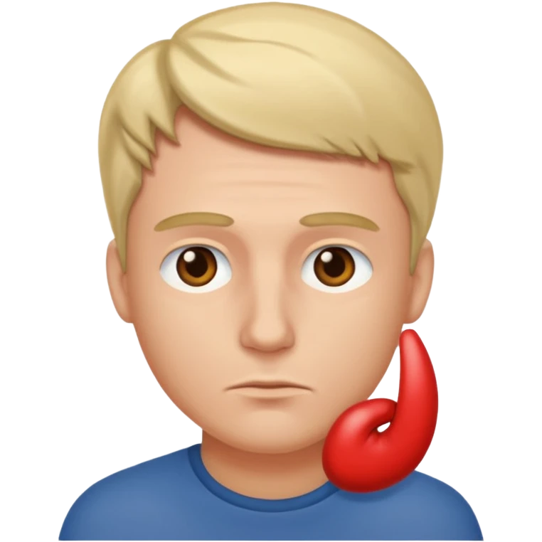 Man thinking  emoji