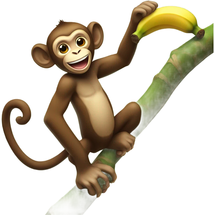 Funny monkey emoji