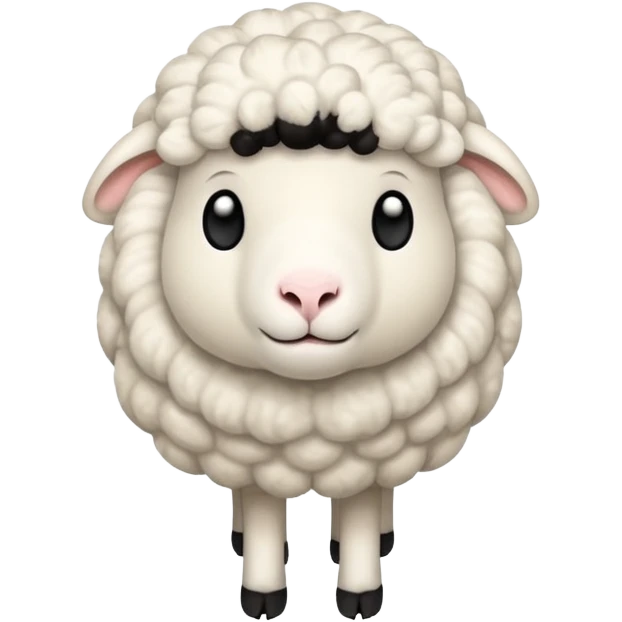 Full body Sheep emoji emoji