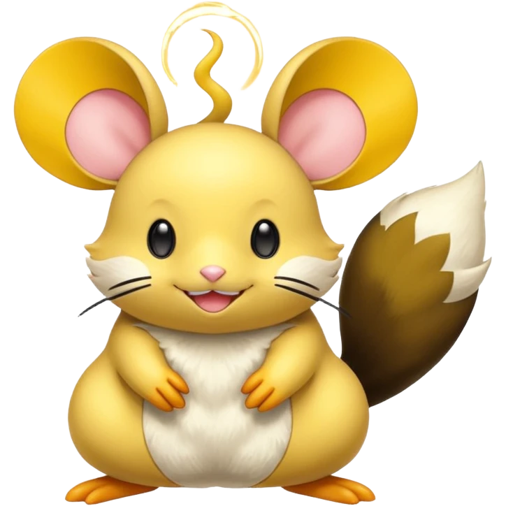 Dedenne-Emolga-fusion emoji