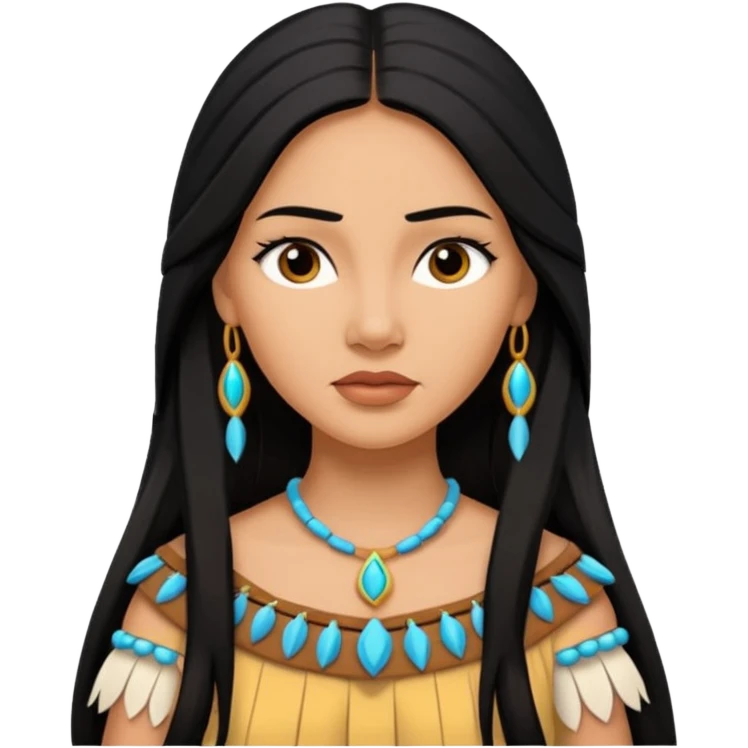 Bbl Pocahontas  emoji