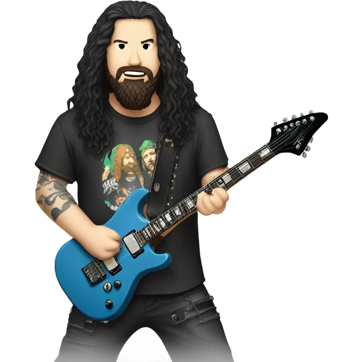 Dimebag Darrel with guitar emoji