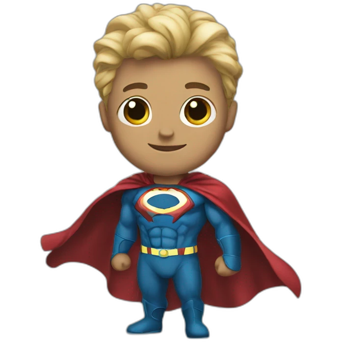 Superheroe emoji