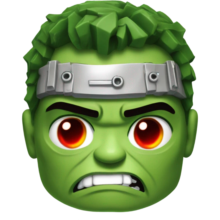 Terminator Hulk Face emoji