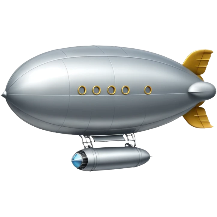 flying zeppelin  emoji