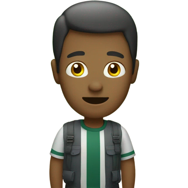 I am outside  emoji
