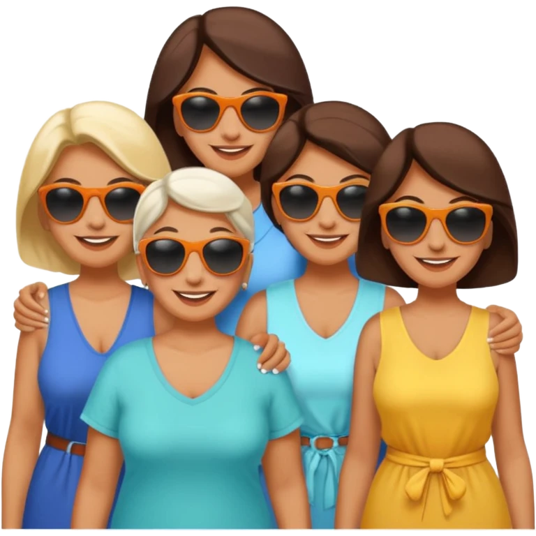 Aunties (5) traveling emoji