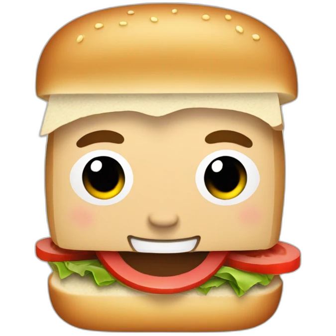 sandwich-man emoji