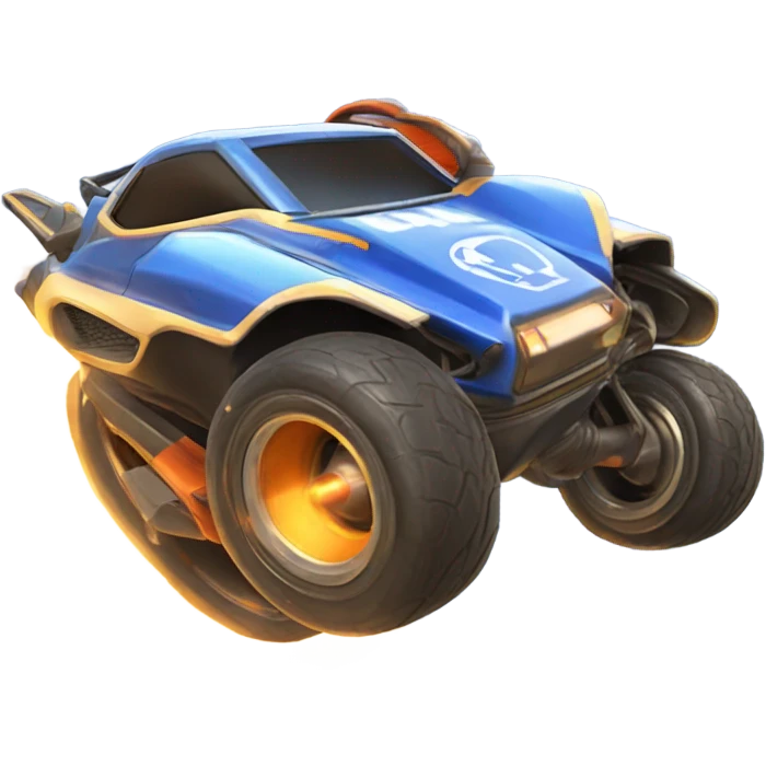 Rocket League car air rolling emoji