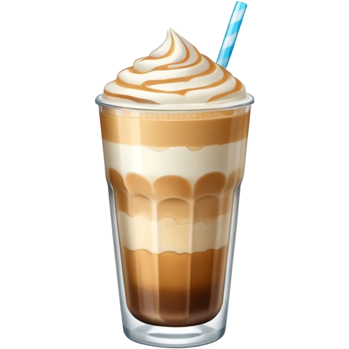 Ice latte emoji