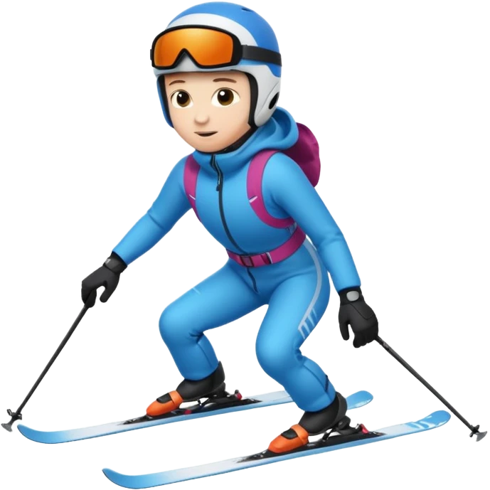 skiing emoji