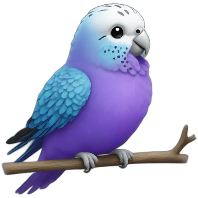 Purple Budgie emoji