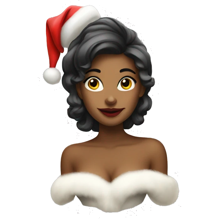 Christmas coquette  emoji