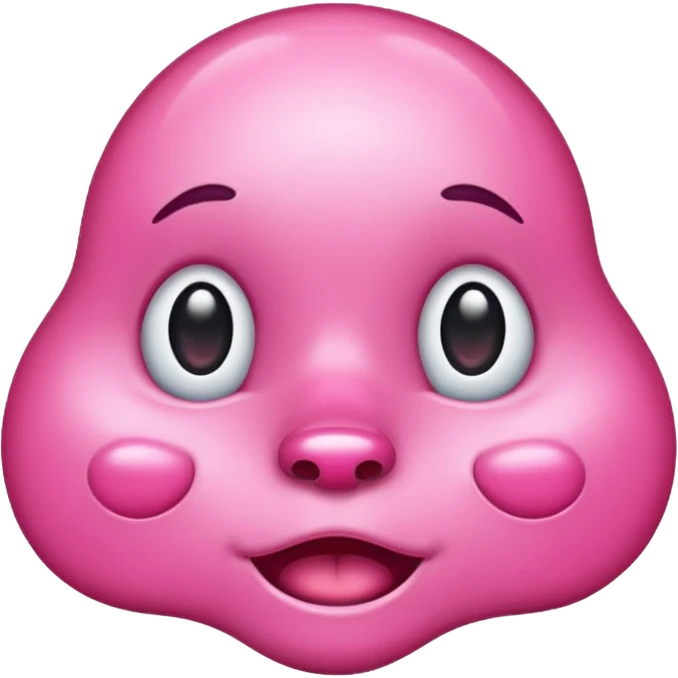pink nose emoji