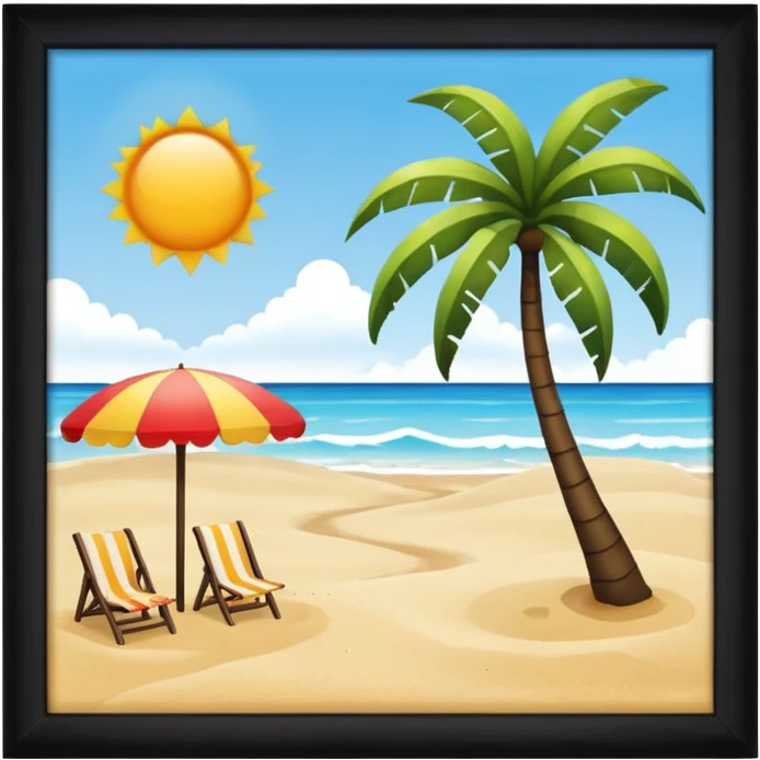 Playa  emoji