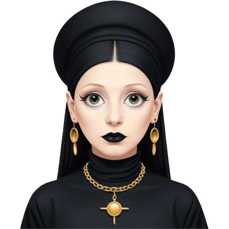 Lene Lovich as seen on the cover of the album Stateless emoji