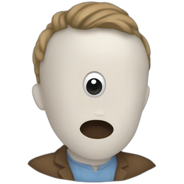 Un caca qui cours emoji