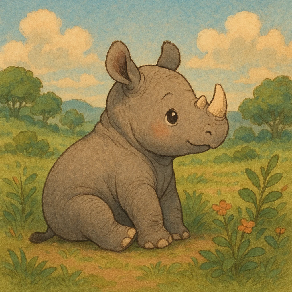 baby rhino emoji