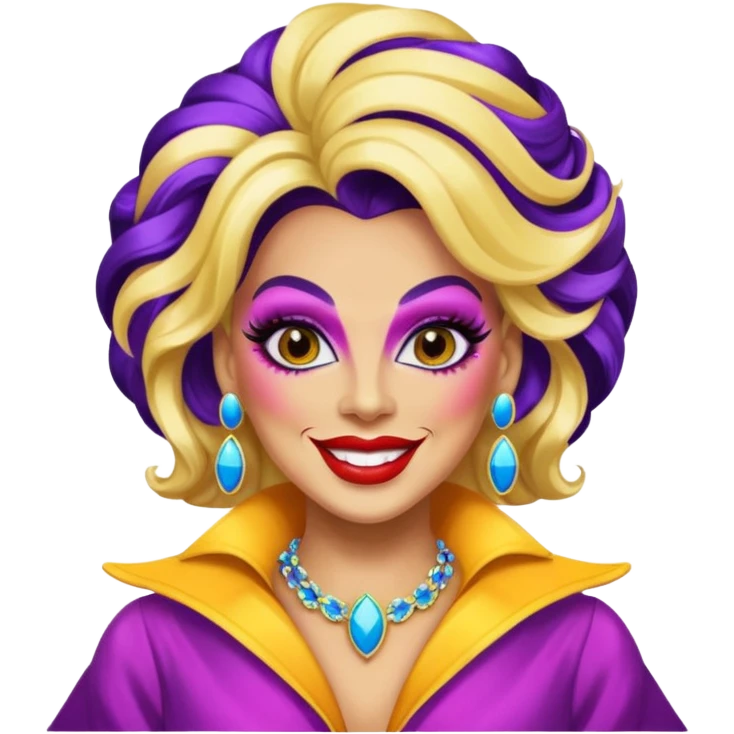 Drag queen emoji