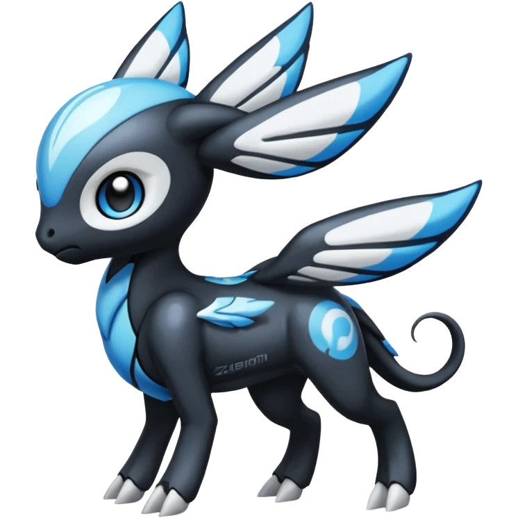 Meloetta-Zekrom-Pokémon-Fakémon-fusion-hybrid-creature emoji