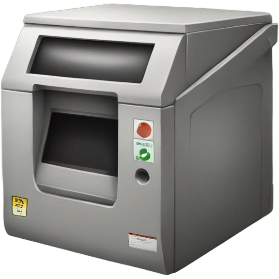 Trash computer icon Old emoji