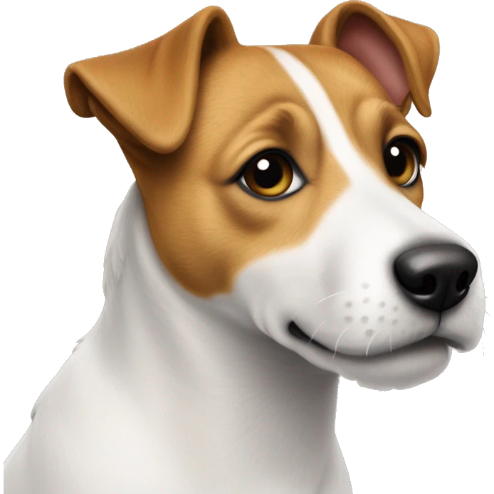 Erstelle mir einen hunde emoji es sollte ein jackrussel terrier sein emoji