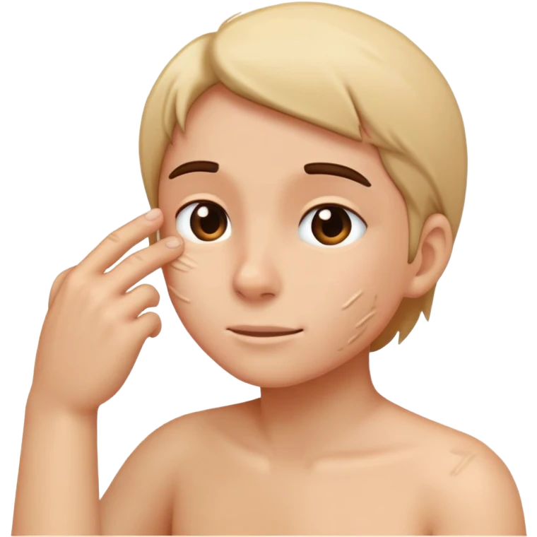Itchy but emoji