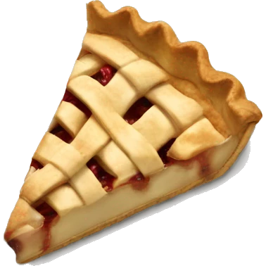 a piece of pie emoji