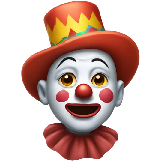 crying clown emoji