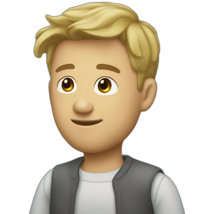 Flamby nageur emoji