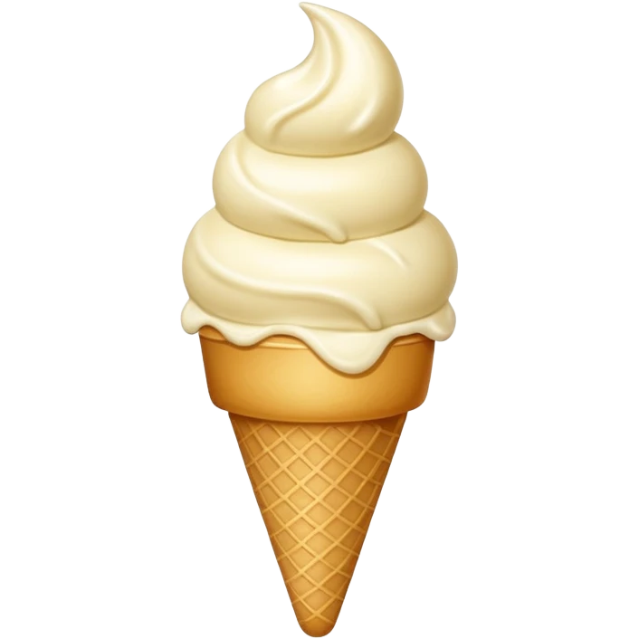 Ice cream emoji