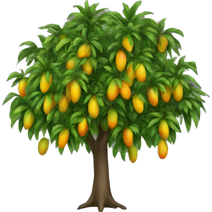 Mango tree emoji
