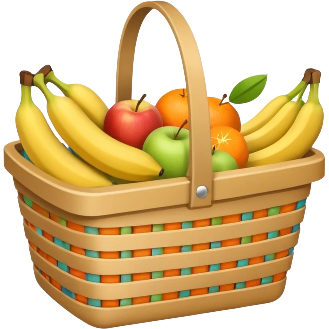shopping basket emoji