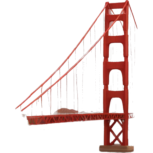 Golden Gate Bridge emoji