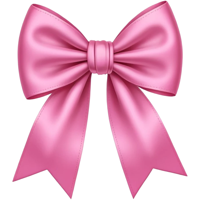pink bow emoji