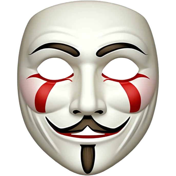 Guy Fawkes mask emoji