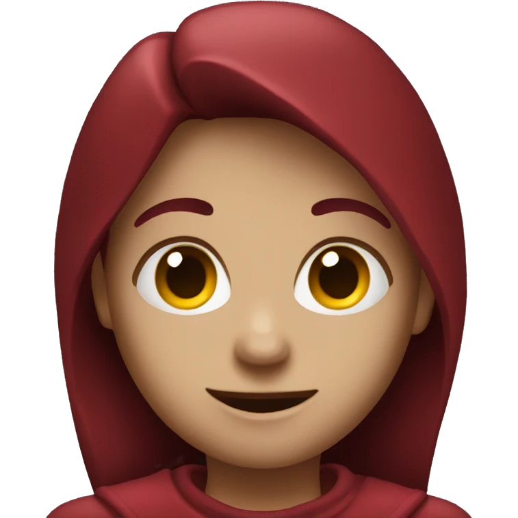 Dark red heart emoji