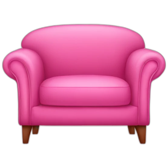 pink chair emoji
