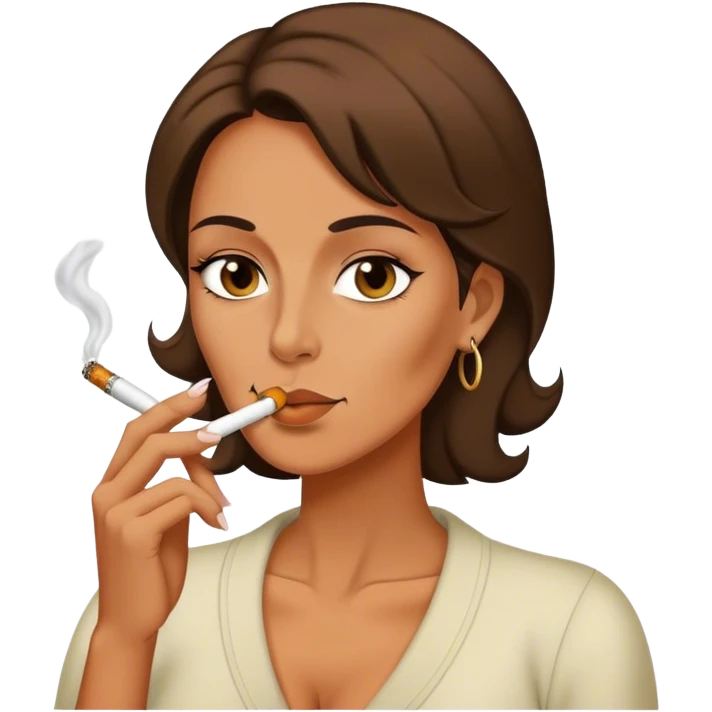 Mom smoking joint emoji
