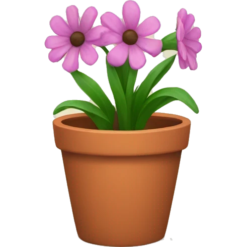 flower pot emoji