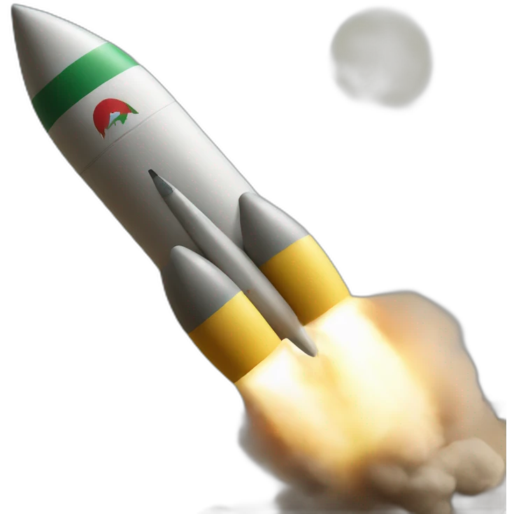 Missiles on Gaza emoji