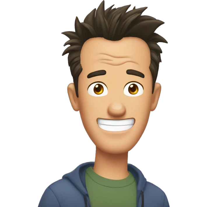 chandler bing's sarcastic laugh emoji