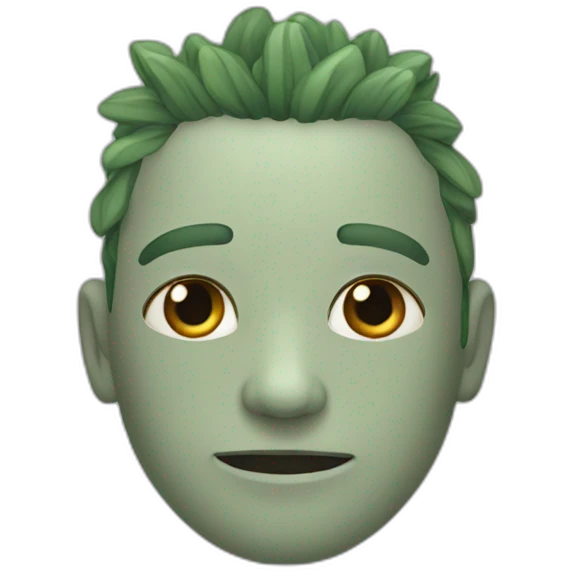 Obergine with veins emoji