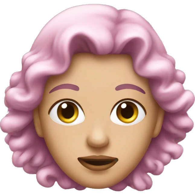 pink christmas emoji