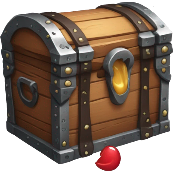 mimic chest with tongue, dungeons and dragons emoji