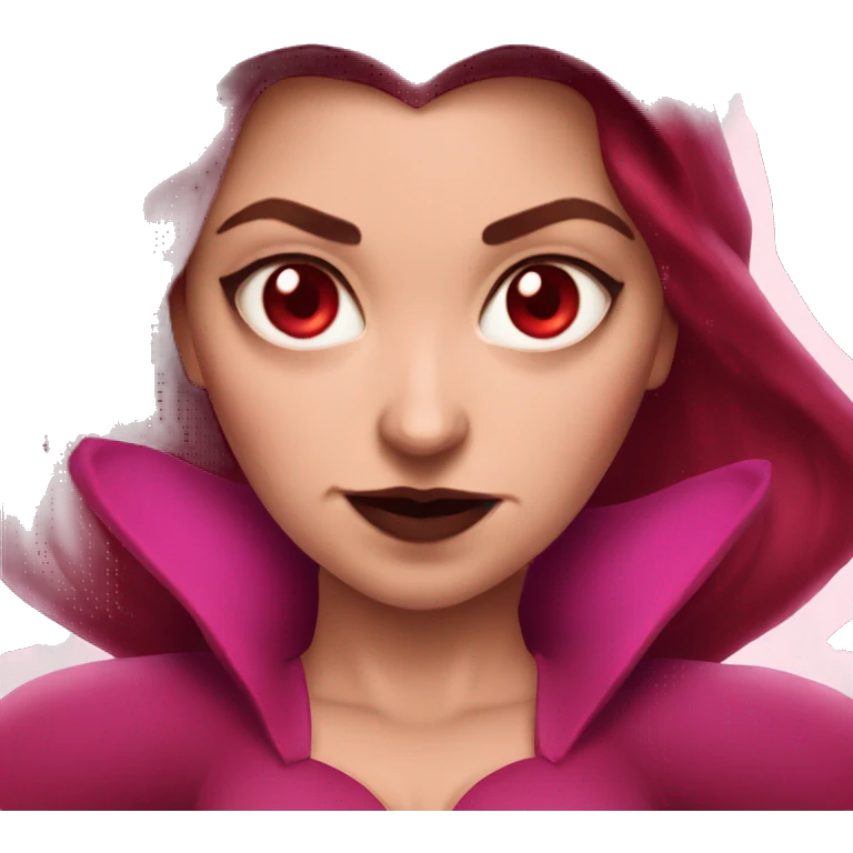 Scary scarlet witch emoji