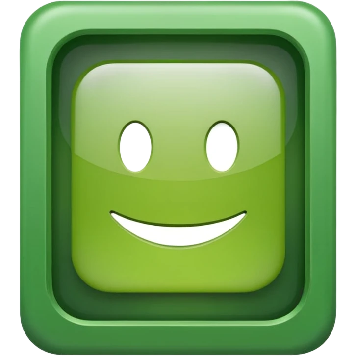 code symbol '</>' inside a green square with a slight shadow, emoji style, simple, no text emoji